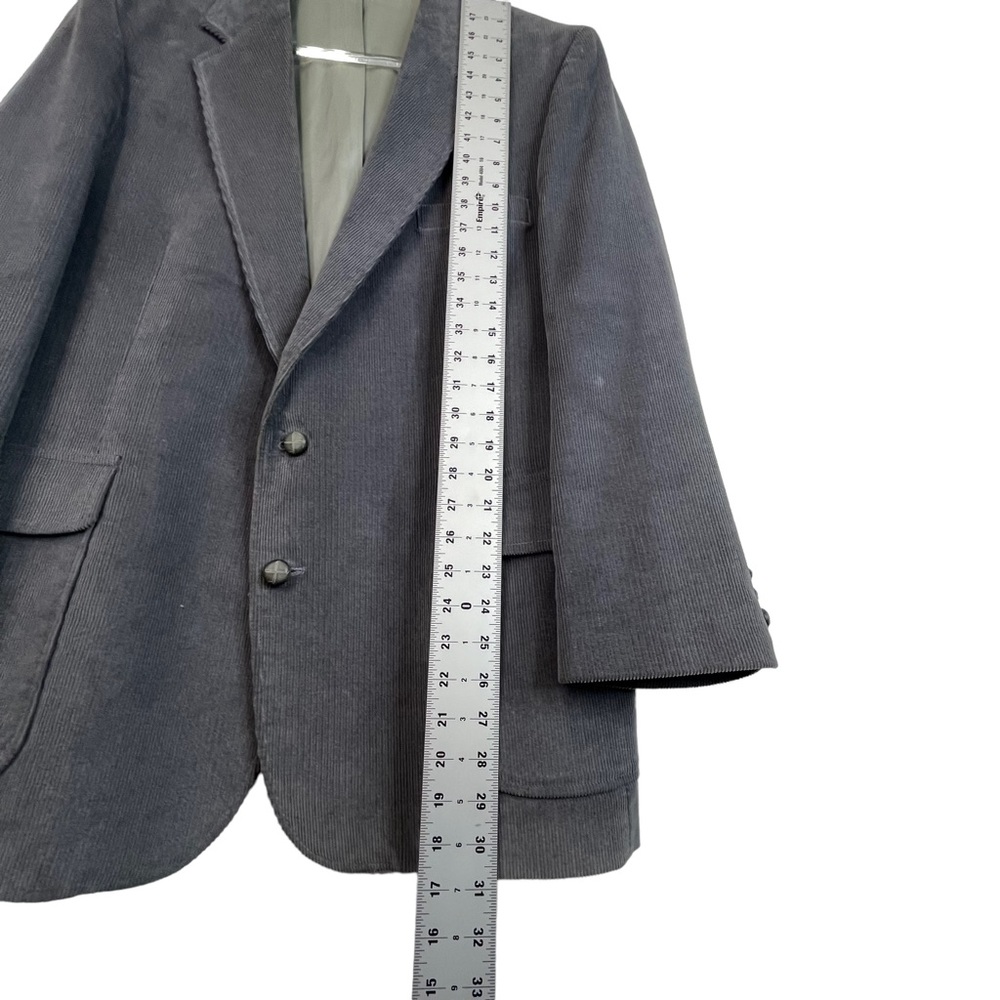 Haggar Men’s Corduroy Blazer Size 40 - Picture 9 of 10